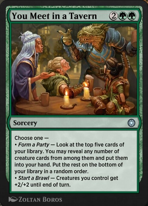 You Meet in a Tavern 229