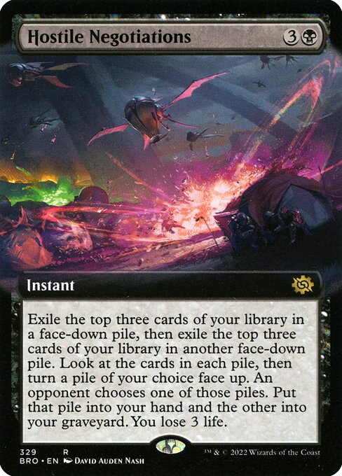 Hostile Negotiations 329