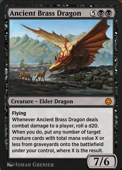 Ancient Brass Dragon 141