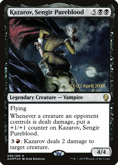Kazarov, Sengir Pureblood 96s