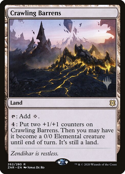 Crawling Barrens 262p