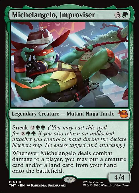 Michelangelo, Improviser 119