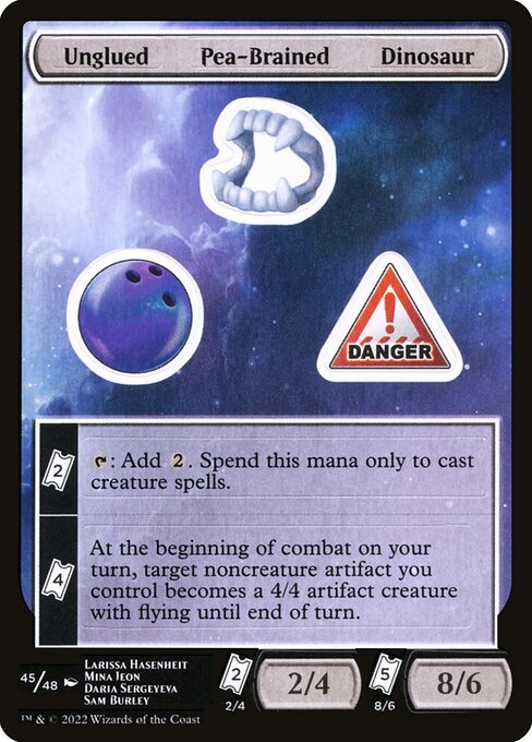 Unglued Pea-Brained Dinosaur 45