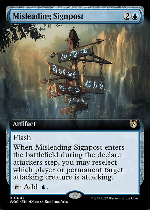 Misleading Signpost 47