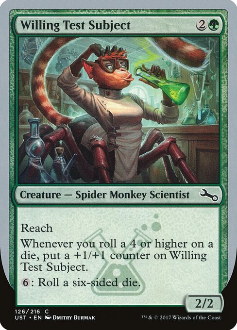 Willing Test Subject 126