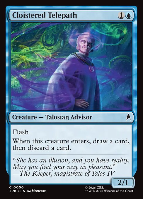 Cloistered Telepath 50