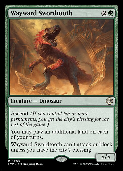 Wayward Swordtooth 263