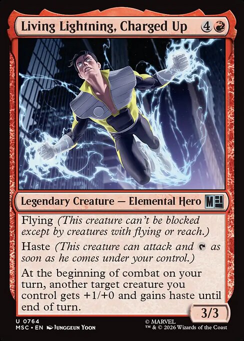 Living Lightning, Charged Up 764