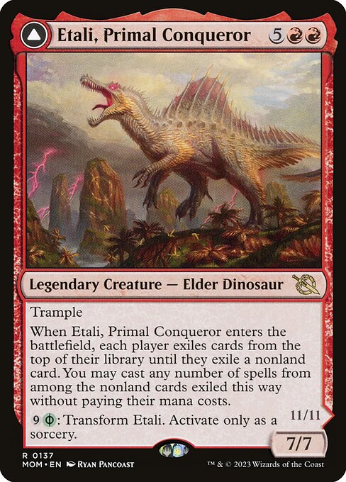 Etali, Primal Conqueror // Etali, Primal Sickness 137