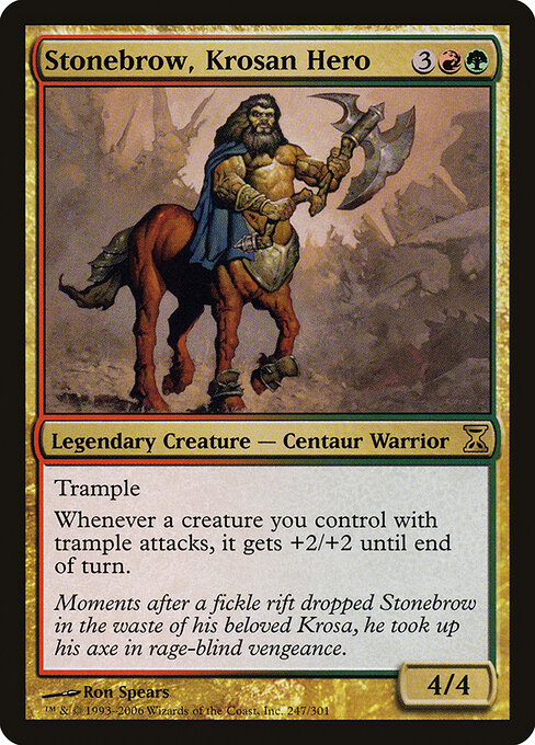 Stonebrow, Krosan Hero 247