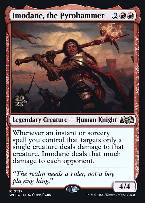 Imodane, the Pyrohammer 137s
