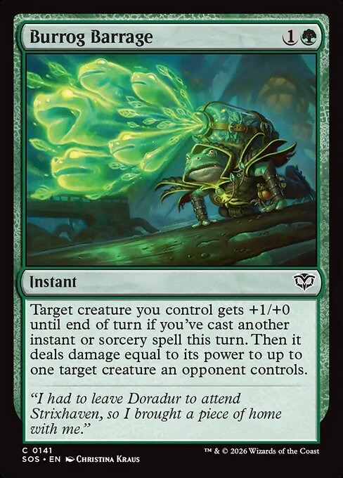 Burrog Barrage 141