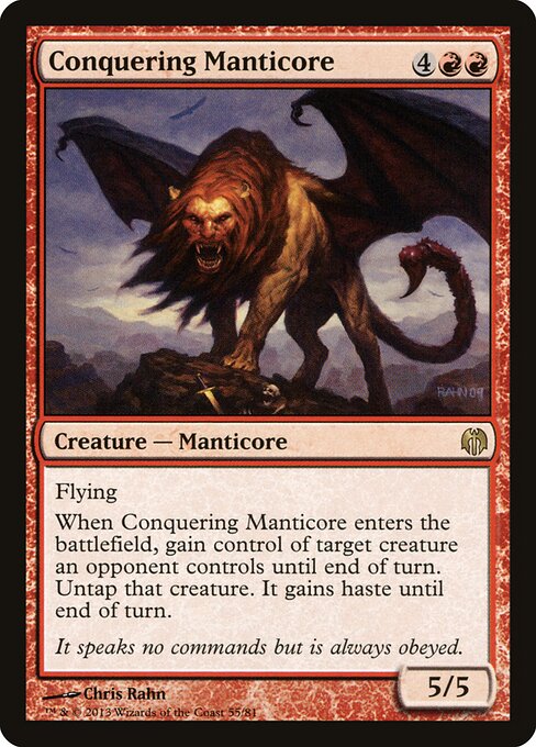 Conquering Manticore 55