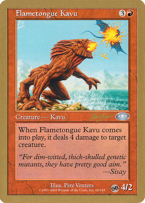 Flametongue Kavu shh60sb