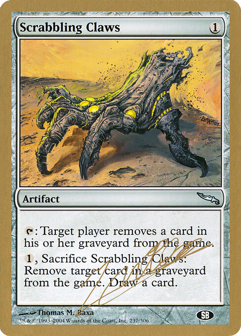 Scrabbling Claws jn237sb