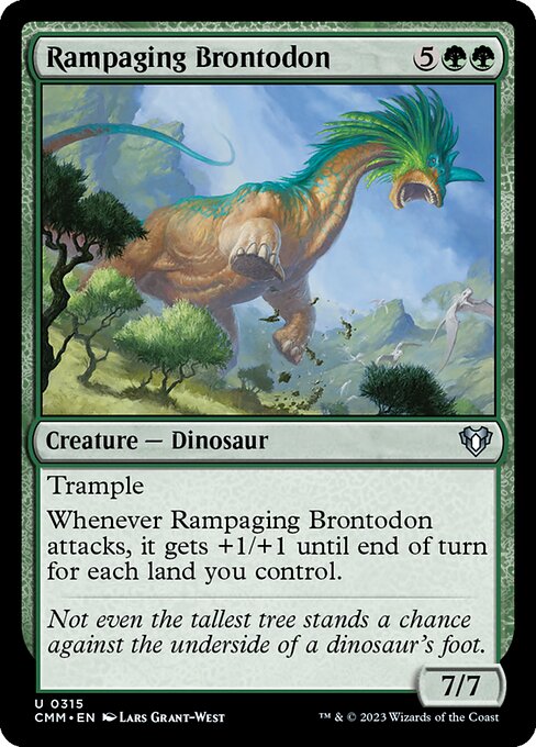 Rampaging Brontodon 315