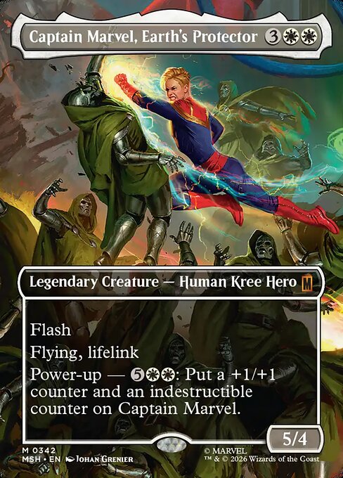 Captain Marvel, Earth's Protector 342