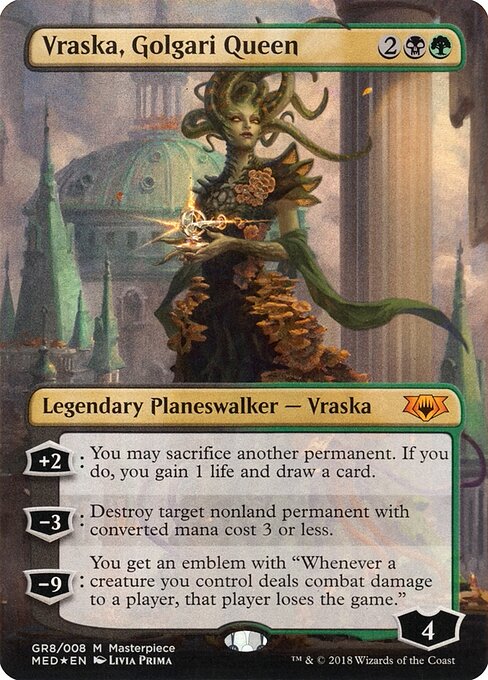 Vraska, Golgari Queen GR8