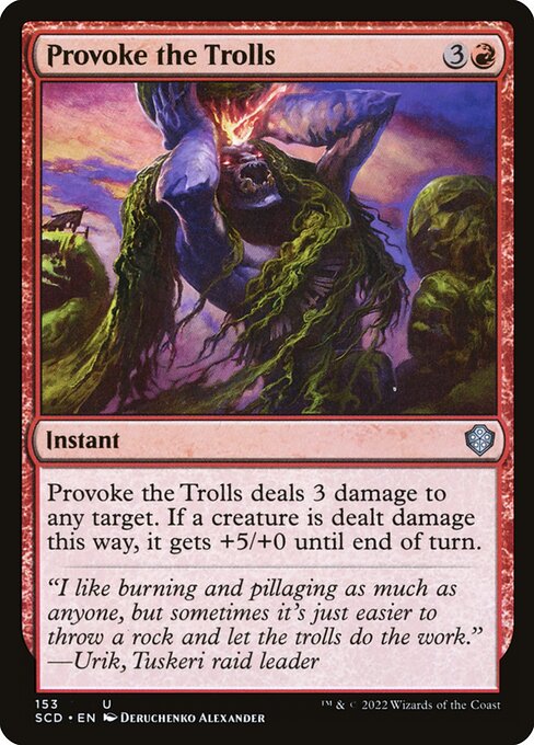 Provoke the Trolls 153