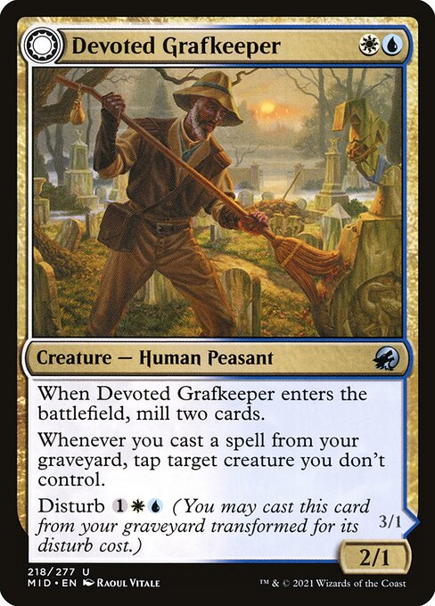 Devoted Grafkeeper // Departed Soulkeeper 218