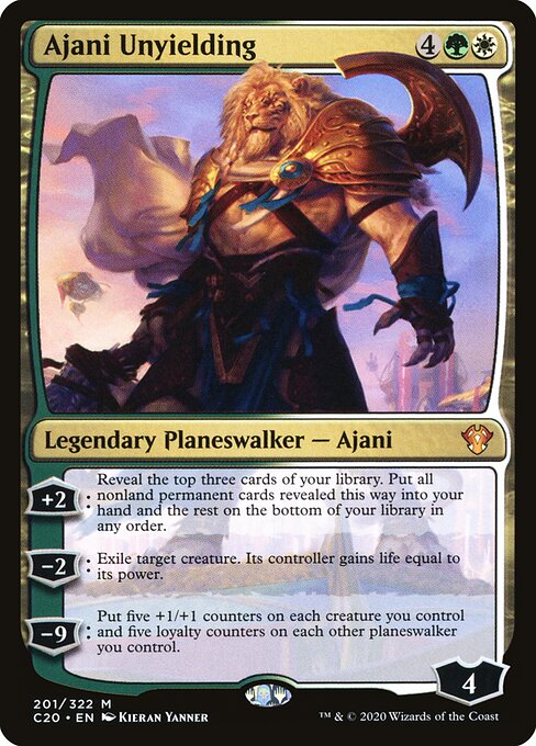 Ajani Unyielding 201