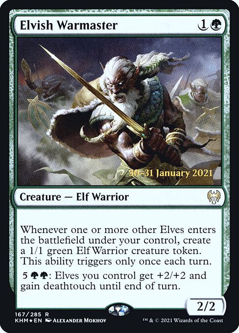 Elvish Warmaster 167s