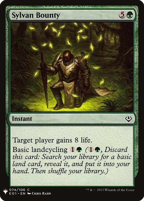 Sylvan Bounty E01-74