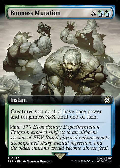 Biomass Mutation 475