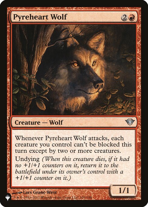 Pyreheart Wolf DKA-101