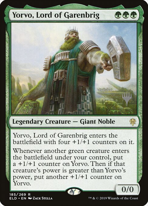 Yorvo, Lord of Garenbrig 185p