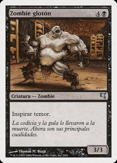 Gluttonous Zombie F2
