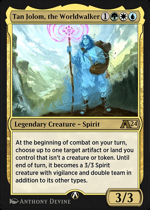 Tan Jolom, the Worldwalker 30