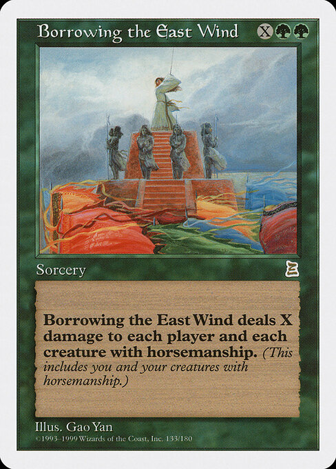 Borrowing the East Wind 133