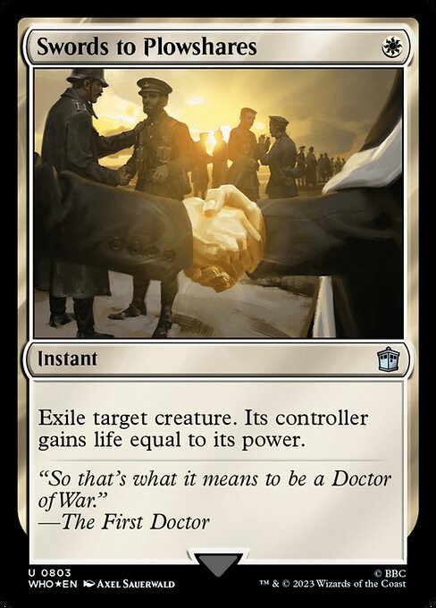 Swords to Plowshares 803