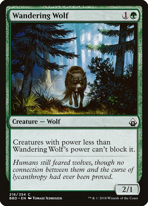 Wandering Wolf 216