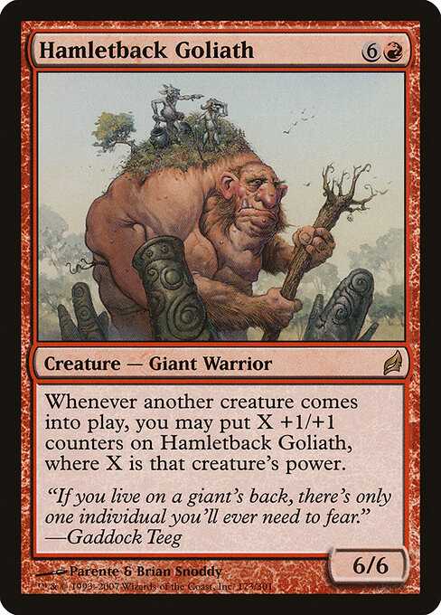 Hamletback Goliath 173