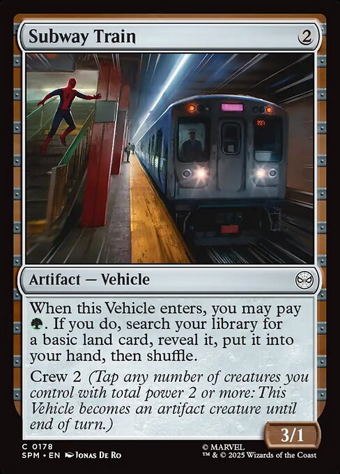 Subway Train 178