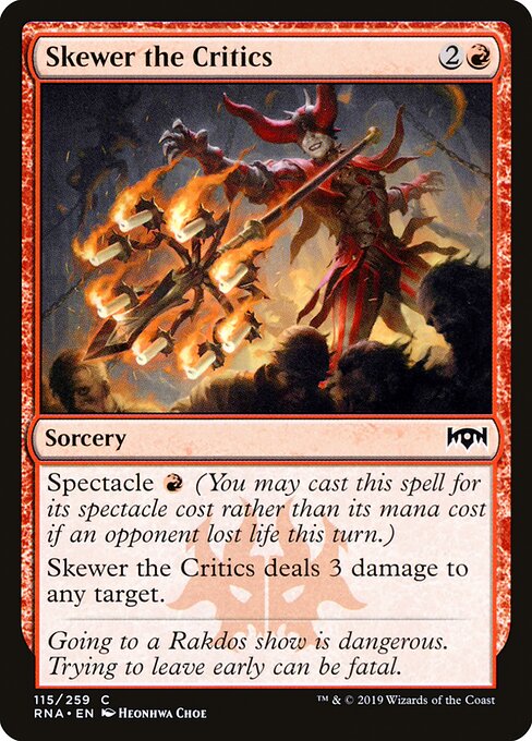 Skewer the Critics 115