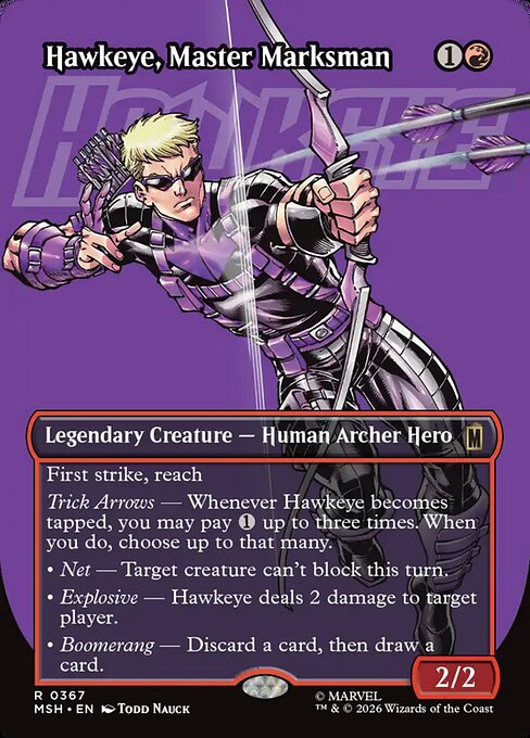 Hawkeye, Master Marksman 367