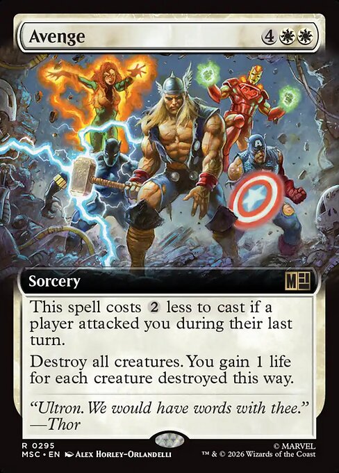 Avenge 295