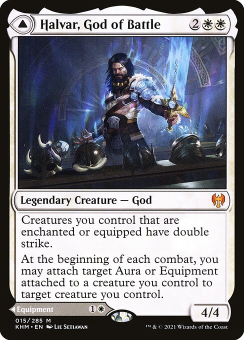 Halvar, God of Battle // Sword of the Realms 15