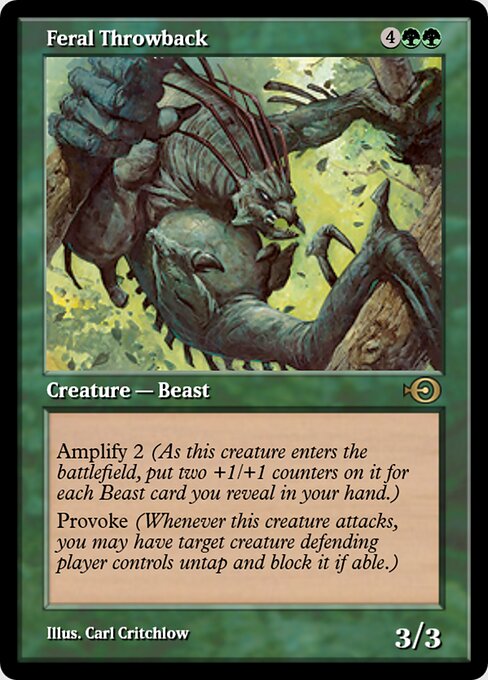 Feral Throwback 36256
