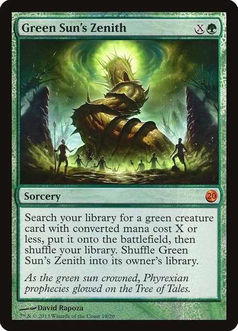 Green Sun's Zenith 19