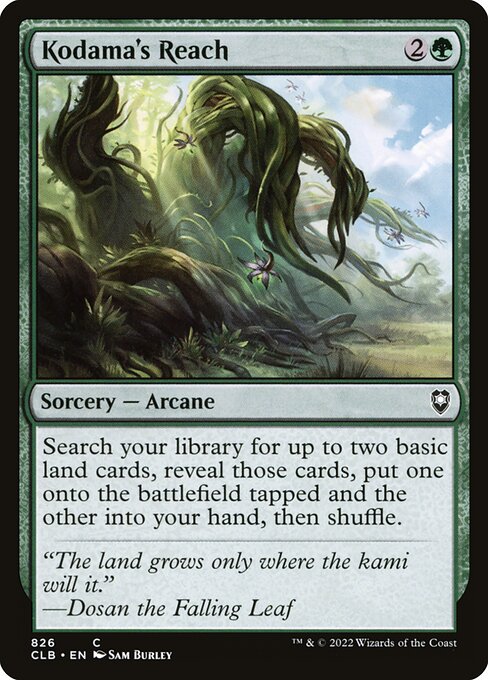 Kodama's Reach 826