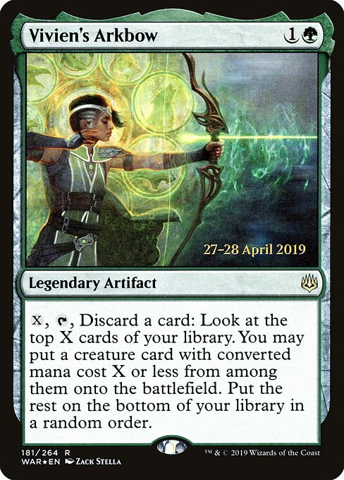 Vivien's Arkbow 181s
