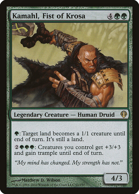 Kamahl, Fist of Krosa 61