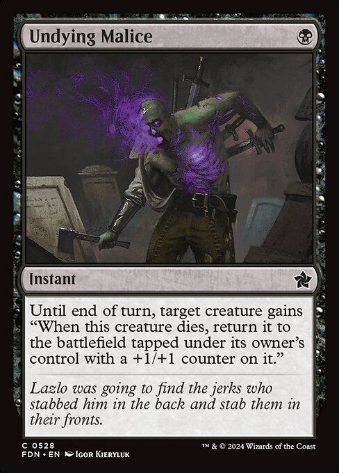 Undying Malice 528