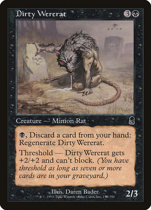Dirty Wererat 130