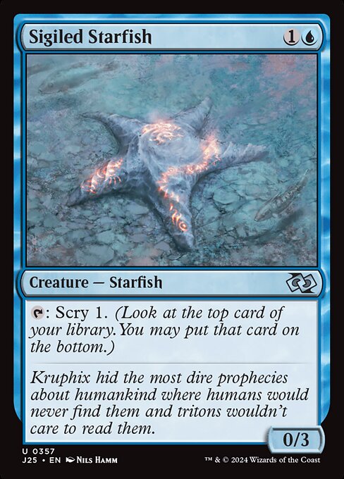 Sigiled Starfish 357