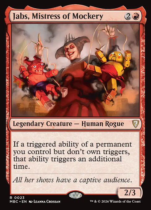 Jabs, Mistress of Mockery 23